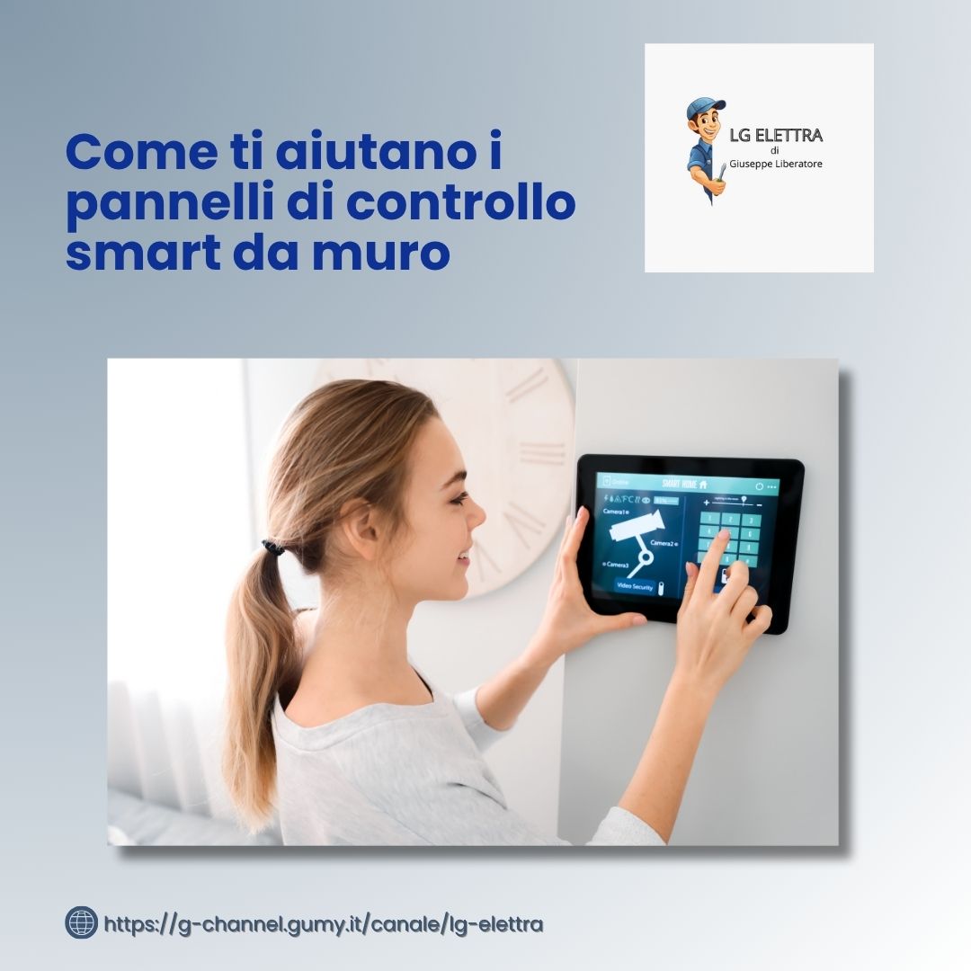 Cosa sono i pannelli di controllo smart da muro